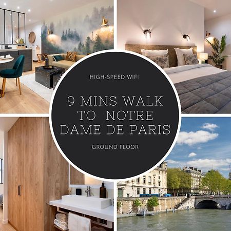 Appartement Cosy A 9 Min A Pied De La Cathedrale Notre Dame Paris Exterior photo