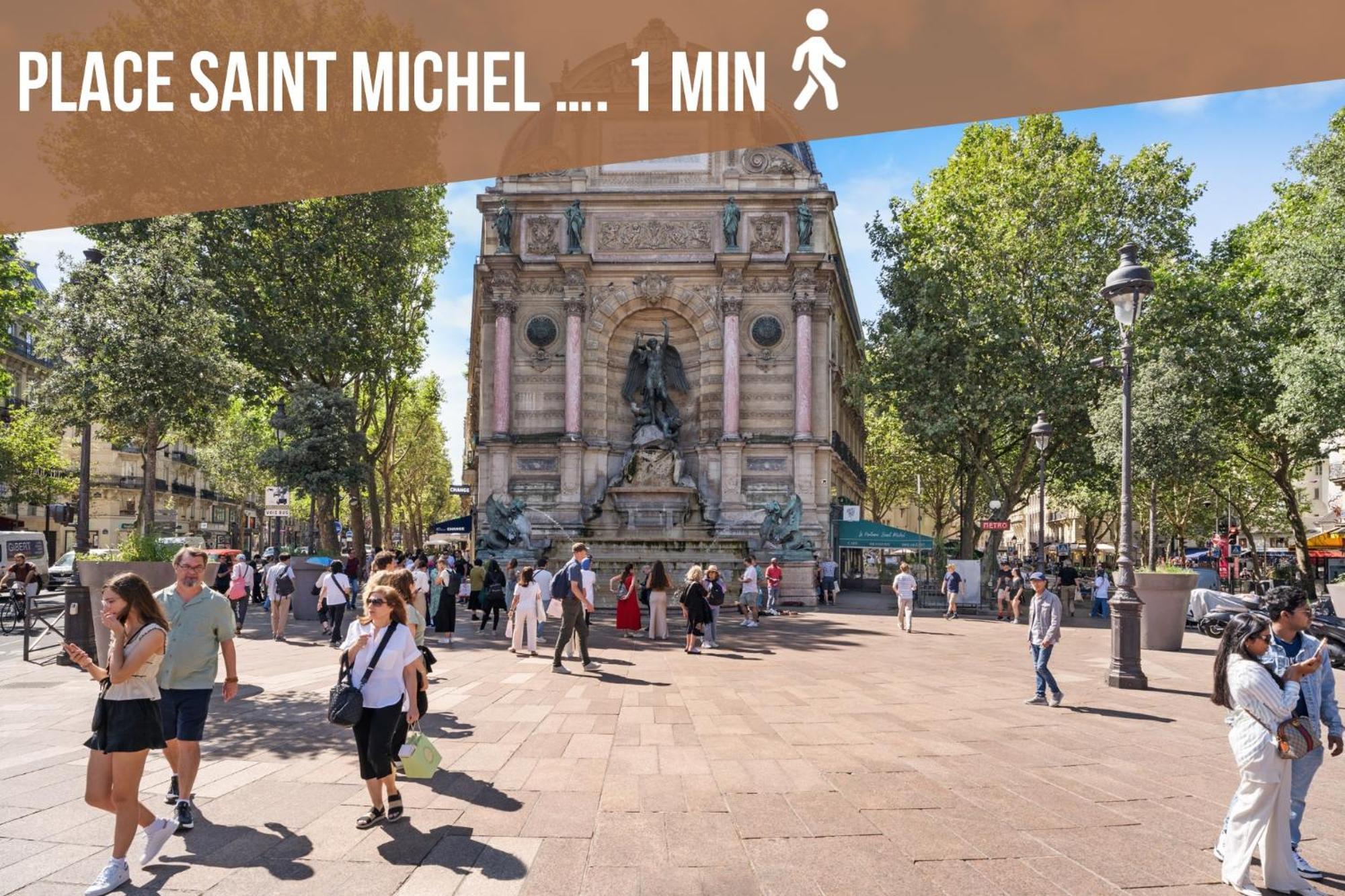 Appartement Cosy A 9 Min A Pied De La Cathedrale Notre Dame Paris Exterior photo